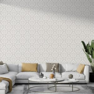 Classic texture Fabric Wallpaper Covers an area ​​up to 4.2mX3m with adhesive  and smoothing tool