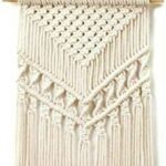 Small Macrame Wall Hanging Woven Handmade