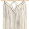 Small Macrame Wall Hanging Woven Handmade