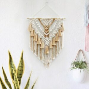 Handmade Color Macrame Wall Hanging