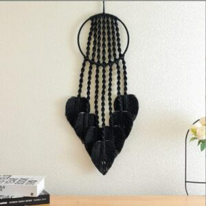 Amazing Dream Catcher Woven Macrame Feather Tassel Wall Hanging Handmade