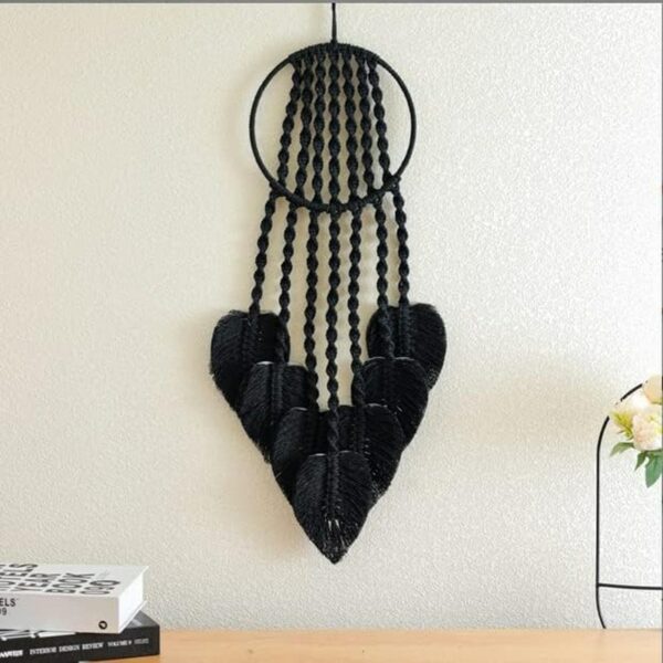 Amazing Dream Catcher Woven Macrame Feather Tassel Wall Hanging Handmade