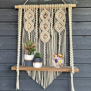 Amazing Macrame Wall Hanging Shelf Handmade