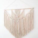 Handwoven Cotton Wall Hanging Macrame Tapestry