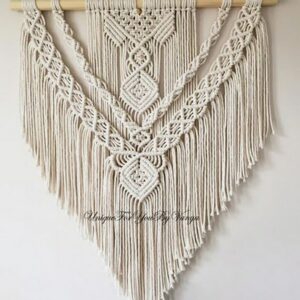 Classic Macrame wall hanging pattern