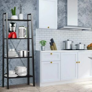 4-Tiers Freestanding unit shelf