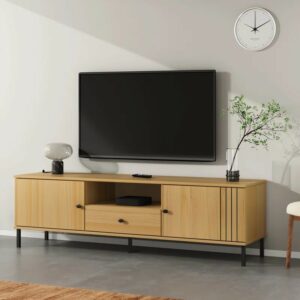 Ariock Solid Wood TV Stand