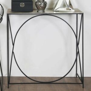 90cm Slim Metal Entryway Table