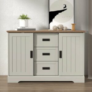 Door and 3 Drawer Sideboard