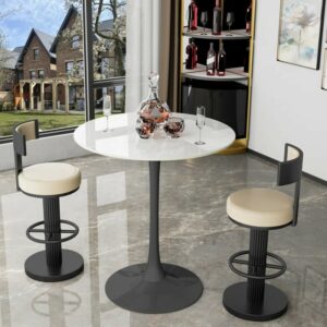 Dining Table Modern Round Kitchen Table